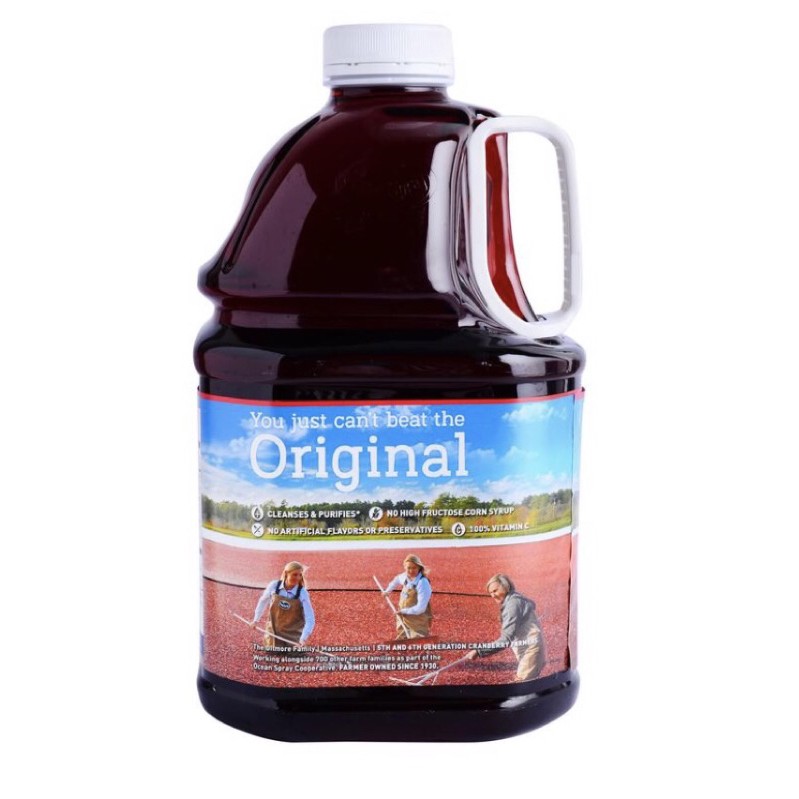 OCEAN SPRAY Original Cranberry Juice and Light Ocean Spray Cocktail 3L ...