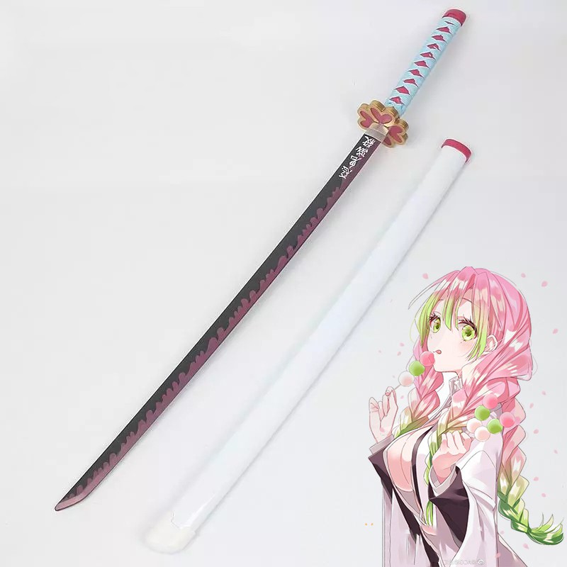 Free Delivery 104cm Wooden Sword Kimetsu No Yaiba Wooden Sword Weapon 