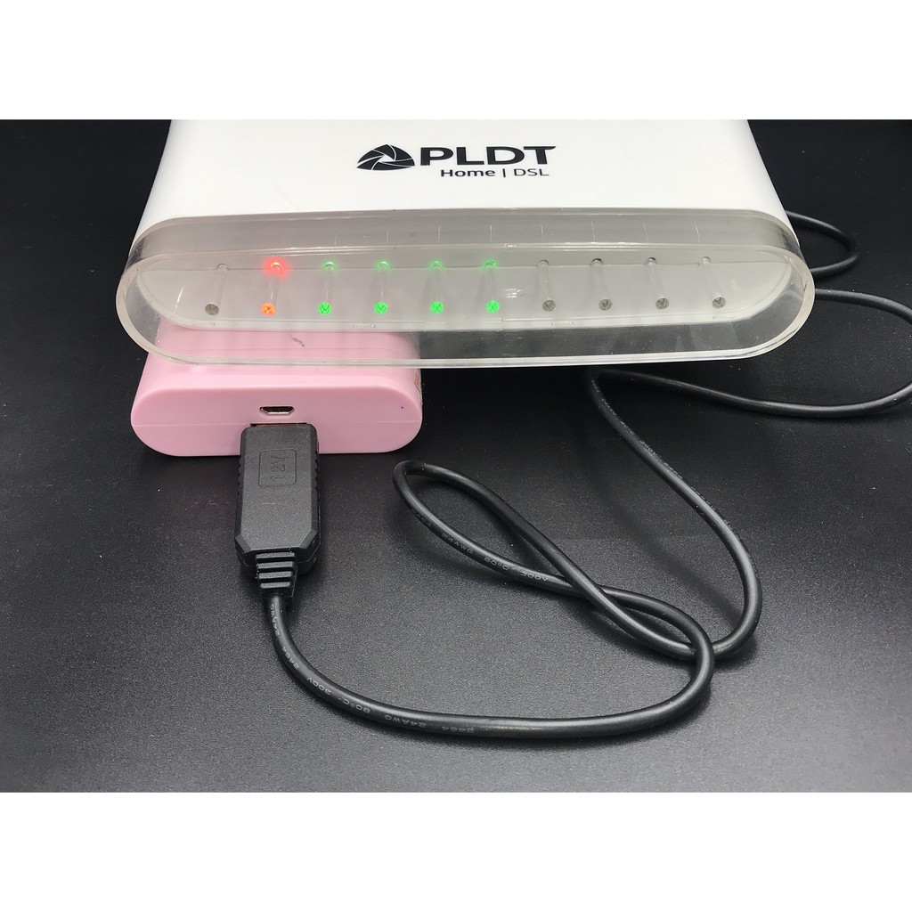 Power your Modem/Router During Brownout USB Power Booster Cable 5v to