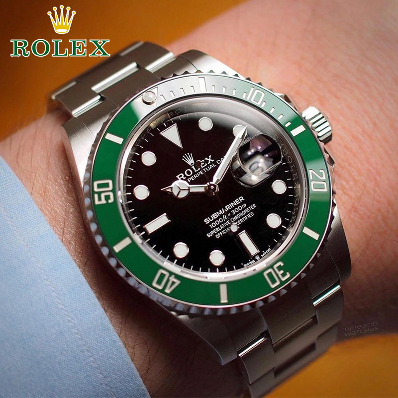 ROLEX Submariner Automatic Pawanble Waterproof ROLEX Watch For Men Women Automatic Original Pawnable