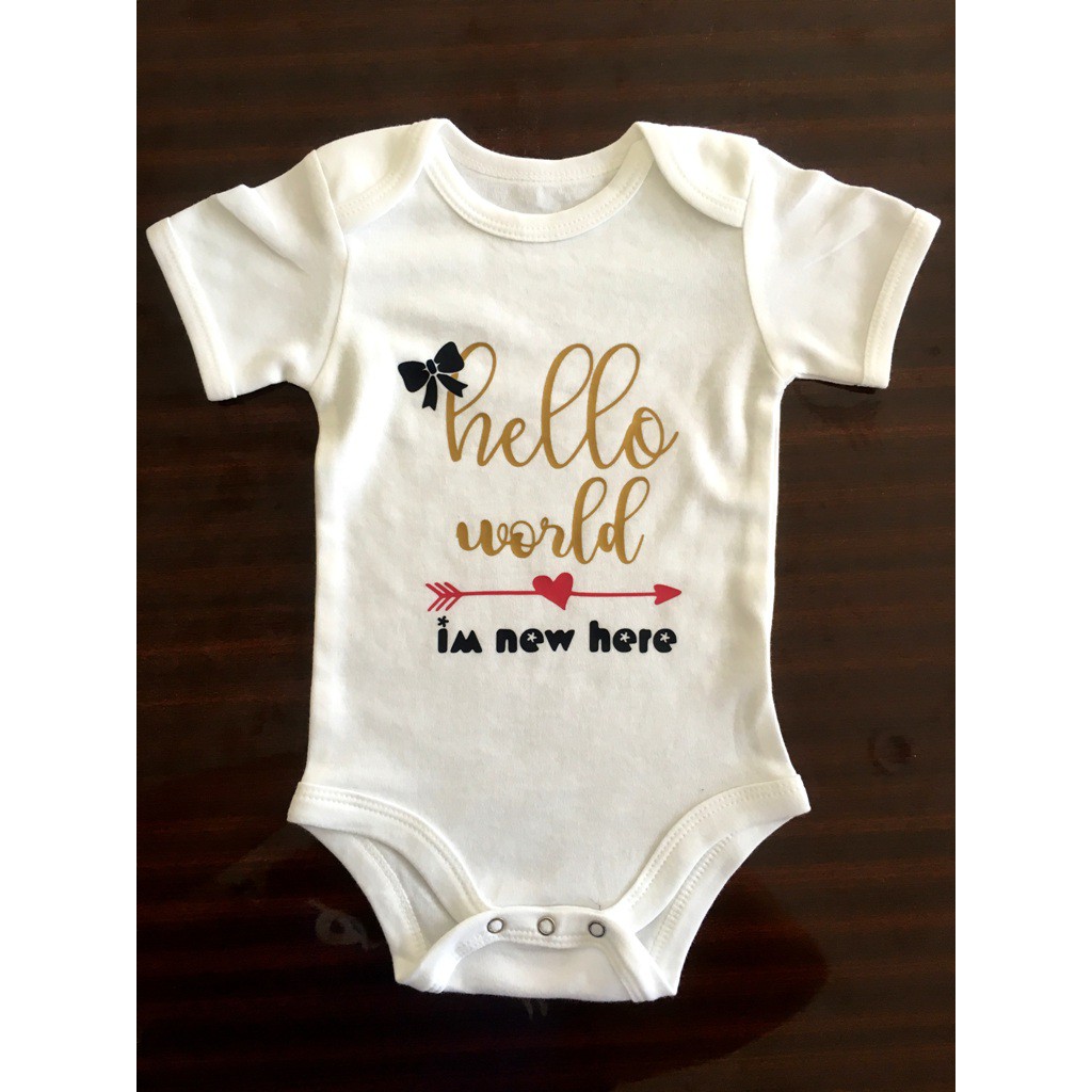 hello world onesie