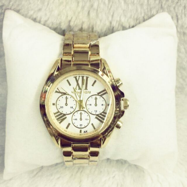 michael kors watch big face