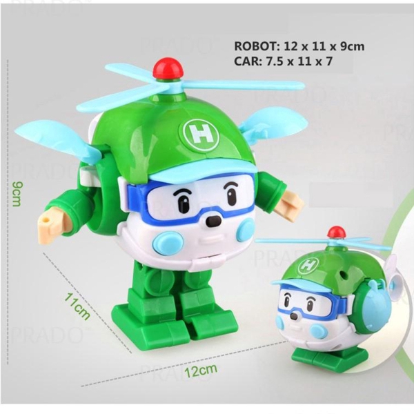 Helli Robocar POLI Transforming Robot Academy Korea Animation Cartoon 83169 for sale online 