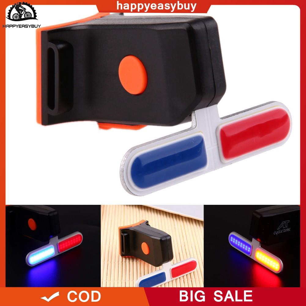 red blue bike light