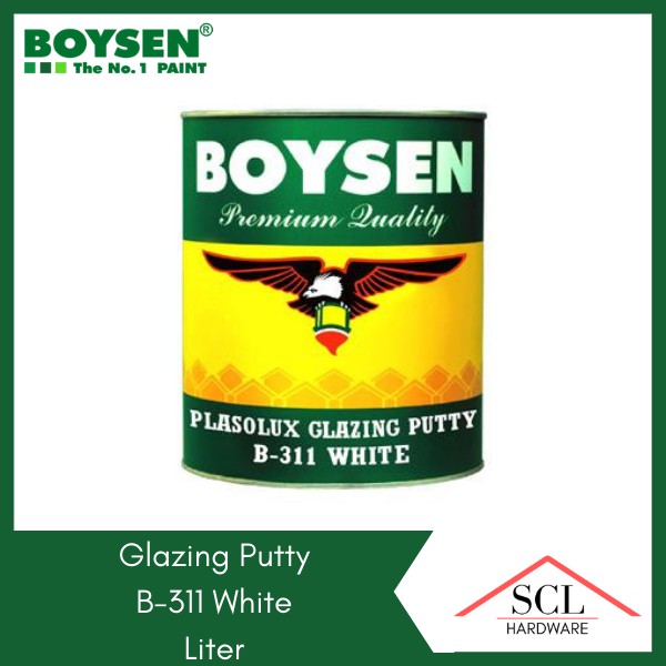 BOYSEN Glazing Putty B-311 1 Liter | Shopee Philippines