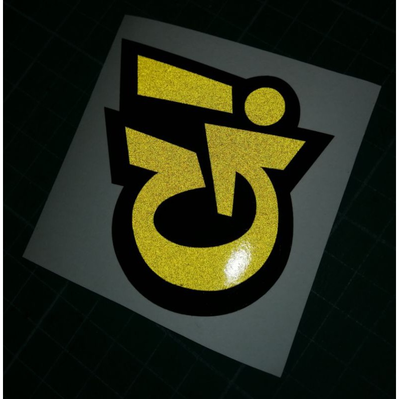 Gnarly! Logo 1 Sticker (3m Reflectorized 610 Series) 