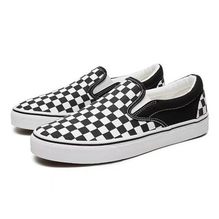 vans checkered flats