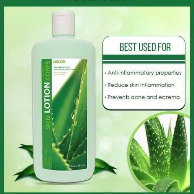 aloe vera skin lotion