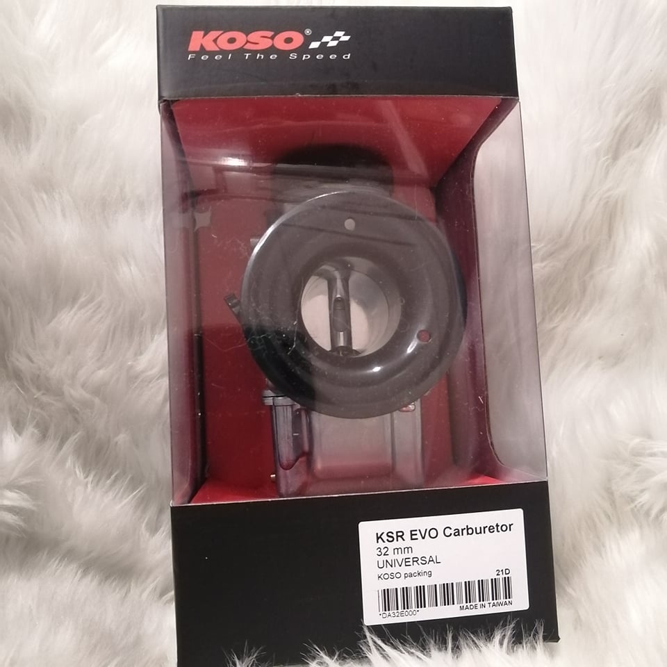 32MM KOSO EVO Flat Slide Carburetor 4T | Shopee Philippines