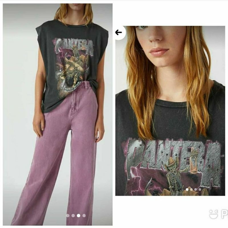 pull and bear pantera t shirt