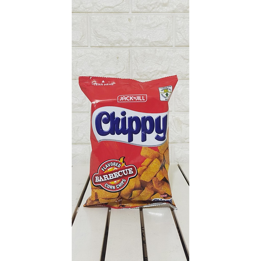 Jack 'n Jill — Chippy Barbecue Flavored Corn Chips 27g & 110g Orignal