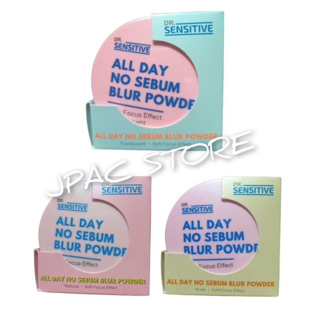 Dr. Sensitive All Day No Sebum Blur Powder 25g Shopee Philippines