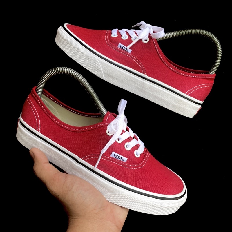 Vans Authentic Red | ubicaciondepersonas.cdmx.gob.mx