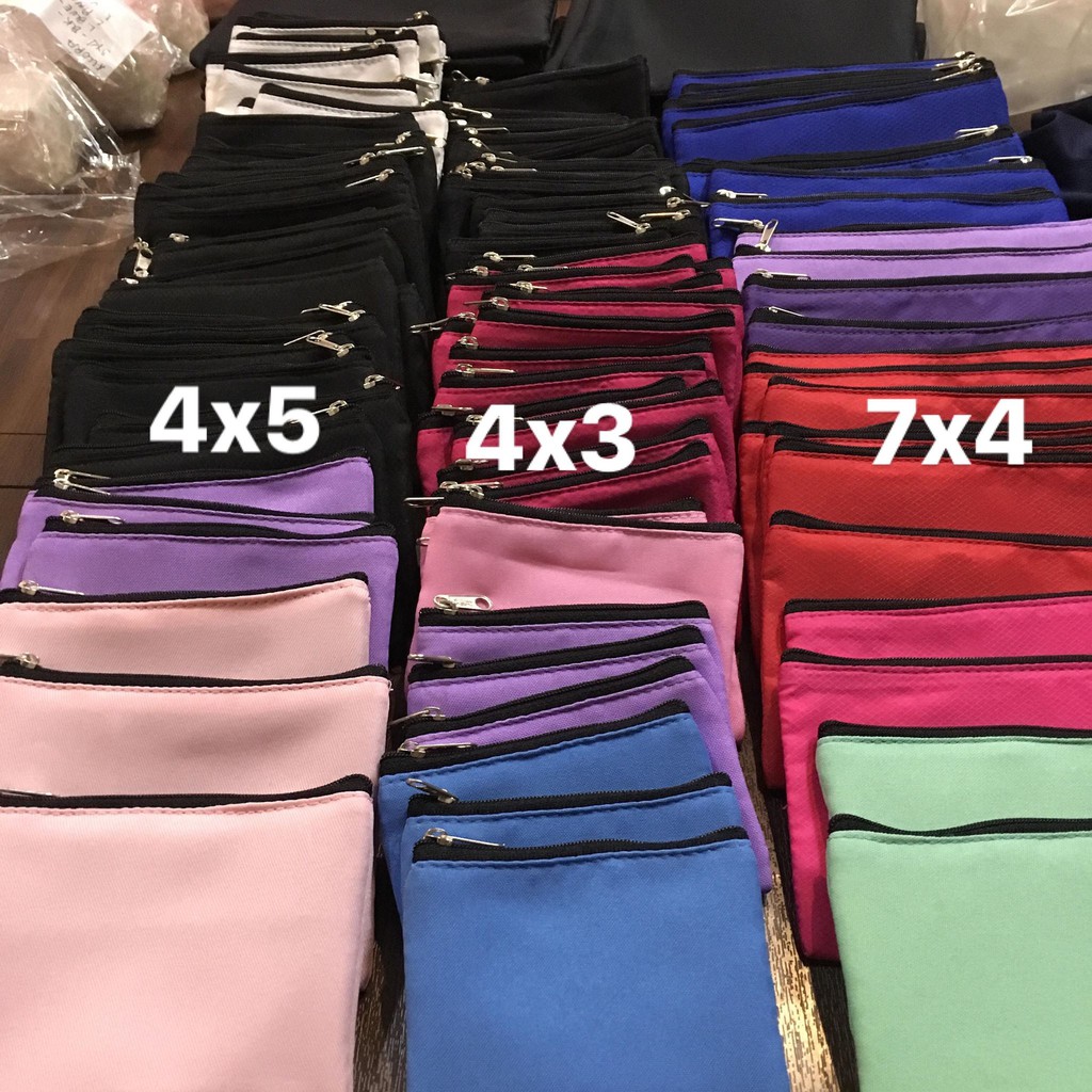 PLAIN MONEY POUCH / COIN PURSE / CANVAS Shopee Philippines