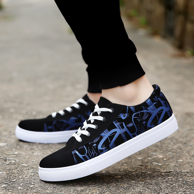 mens fashion canvas shoes