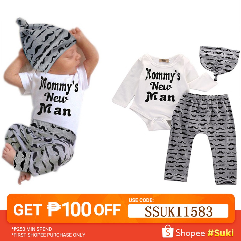 shopee baby boy clothes