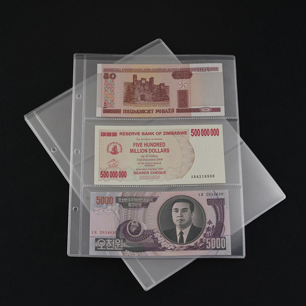 Paper Money Banknotes With Box Money Transparent Paper Money Coin Album Coin SA