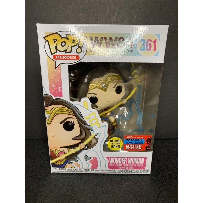 Funko Pop Wonder Woman GITD 2020 Nycc 
