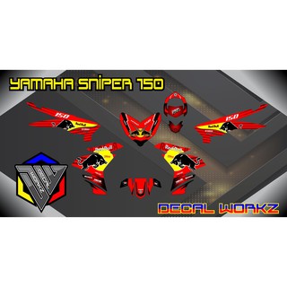 Sniper 150 Full Body Customized Sticker Decals Neon Green Shopee Philippines