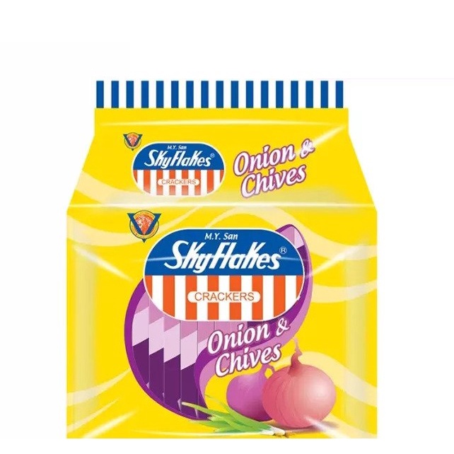 Skyflakes Crackers Onion & Chives Flavor 25g 10 Single Packs Shopee