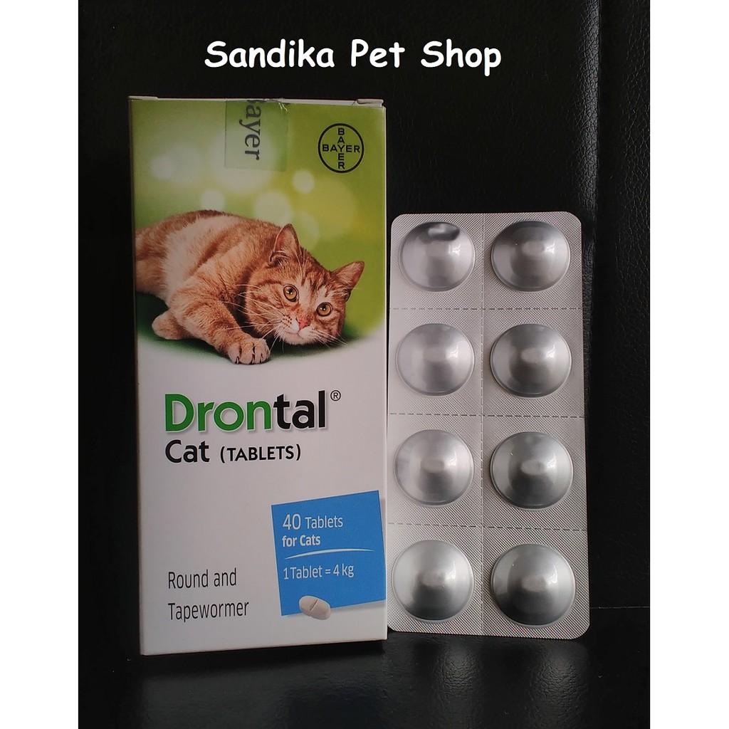 Drontal Cat Worm Medicine 1 Tablet Shopee Philippines