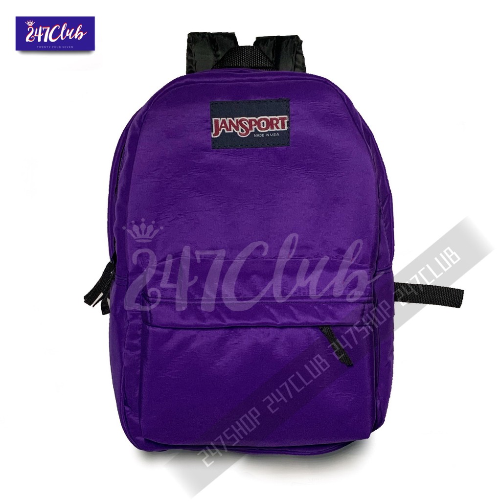 pastel purple jansport backpack