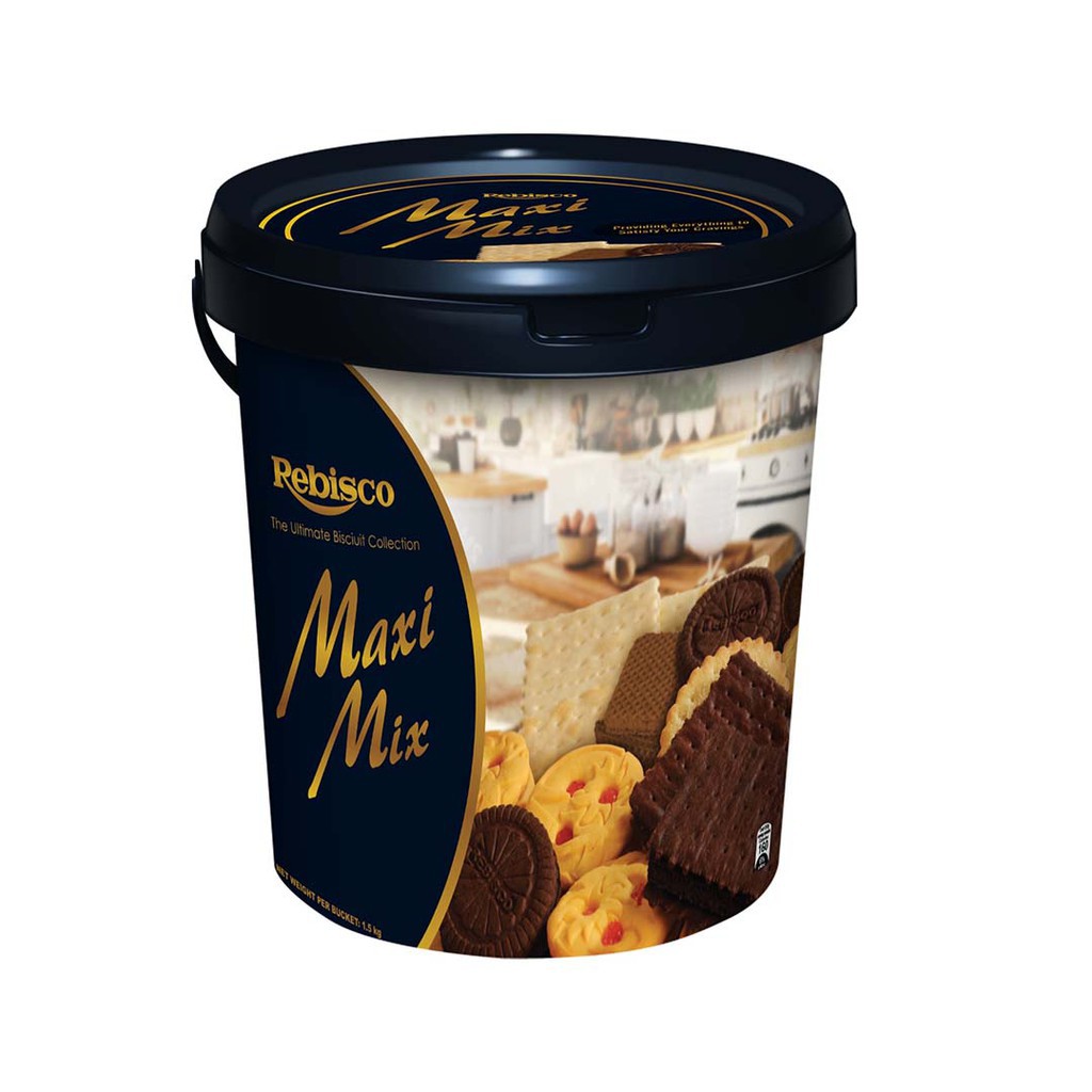 Rebisco Maxi Mix Assorted Biscuits 1.5kg Shopee Philippines
