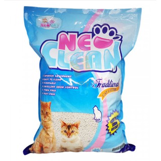 Meow San  and Neo Clean Traditional Cat Kitten Litter 8.5 kilos 10 liters 100% bentonite superior ab