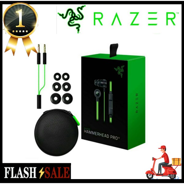 Razer Hammerhead V2 Pro In Ear Gaming Headsets Noise Isolation With Microphone Shopee Philippines