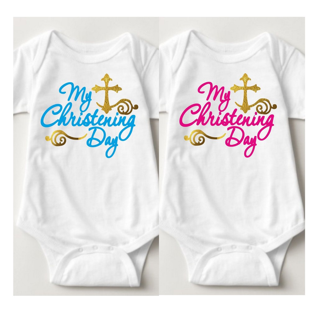 christening onesie