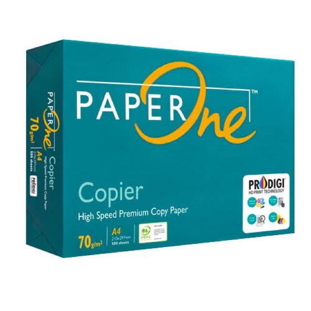 Paper One Bond Paper A4 Sub20 70gsm Shopee Philippines 6144