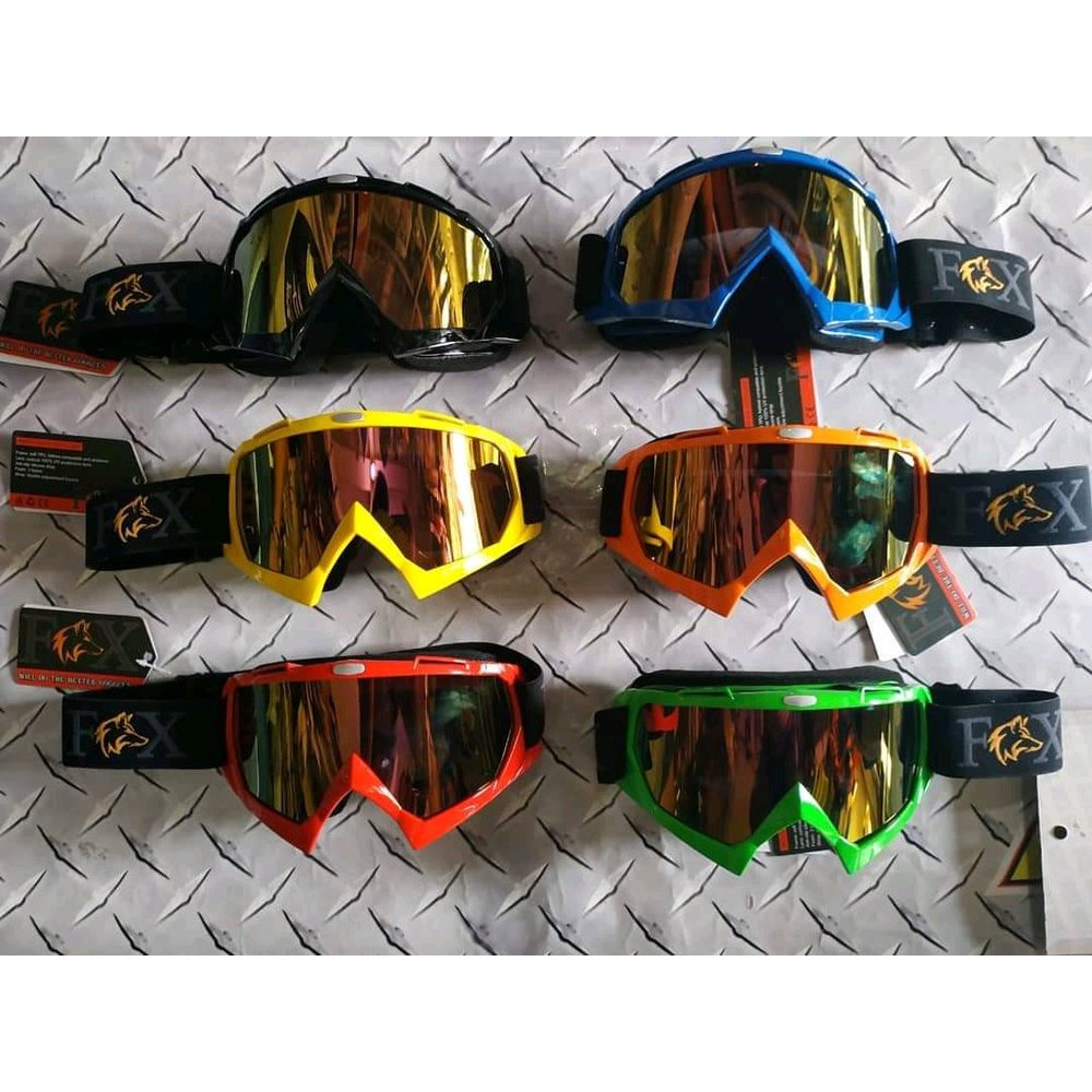 Fox Goggle Helmet Fulface Traill Fox Motocross Supermoto Goggle Fox