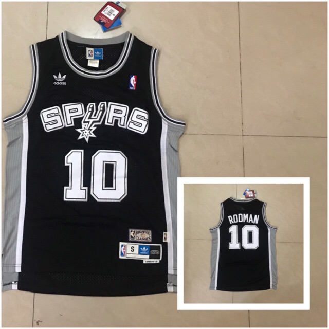 retro spurs jersey