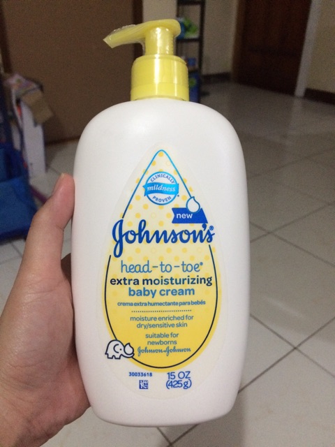 baby cream johnson and johnson
