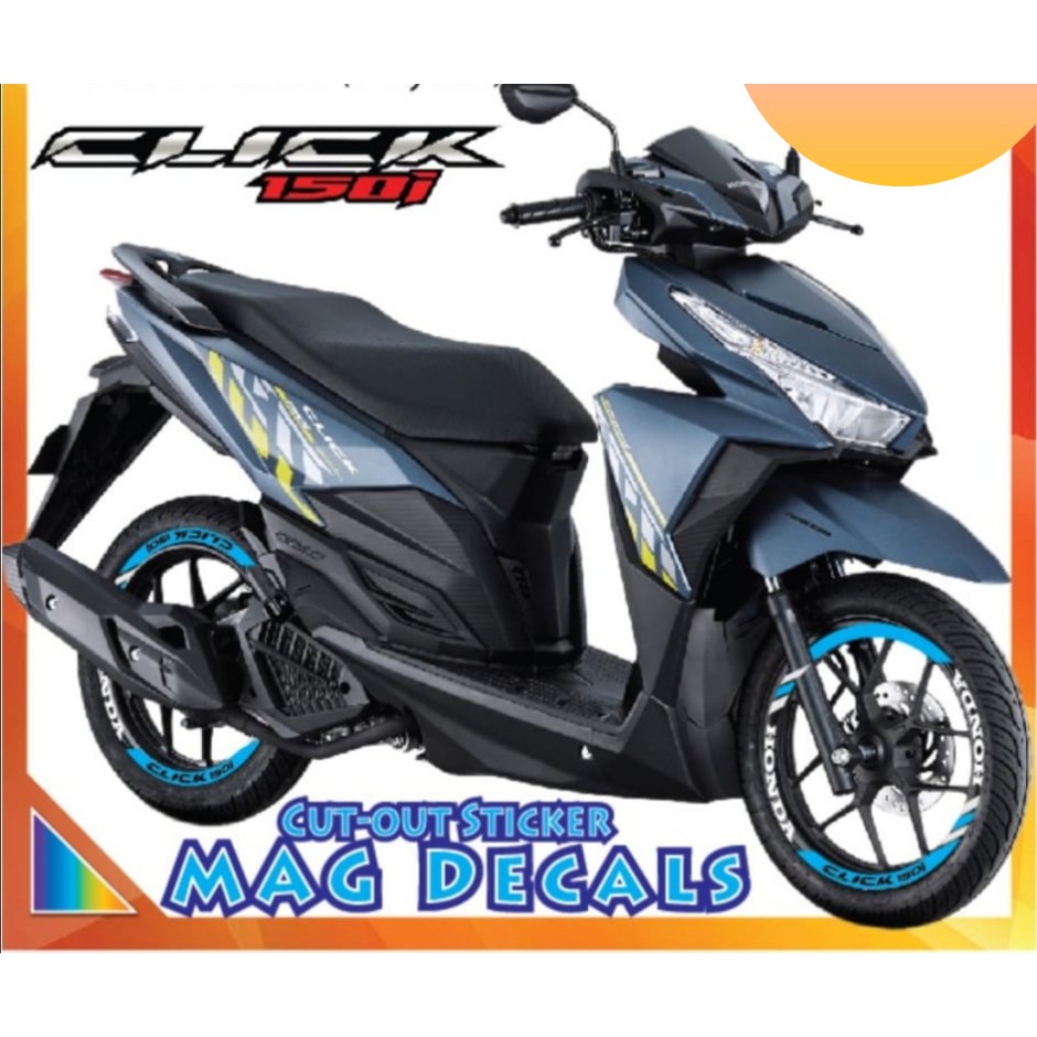 Honda Click 150i Mags Decals A Series Shopee Philippines