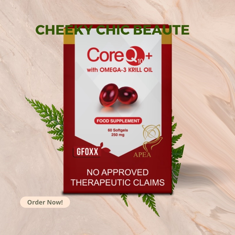 Gfoxx Core Q10+ with omega3 Krill Oil Shopee Philippines