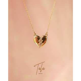 Tala by Kyla TBK Lightning Heart Necklace Plus Gift Box
