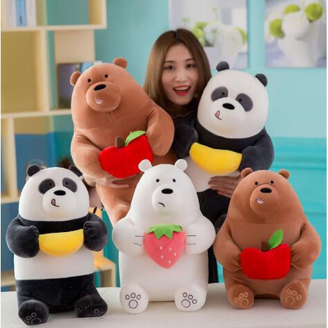 miniso we bare bears stuffed toy