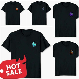 Among Us Color Set 1 Premium Quality T Shirt Shopee Philippines - among us t shirt black roblox