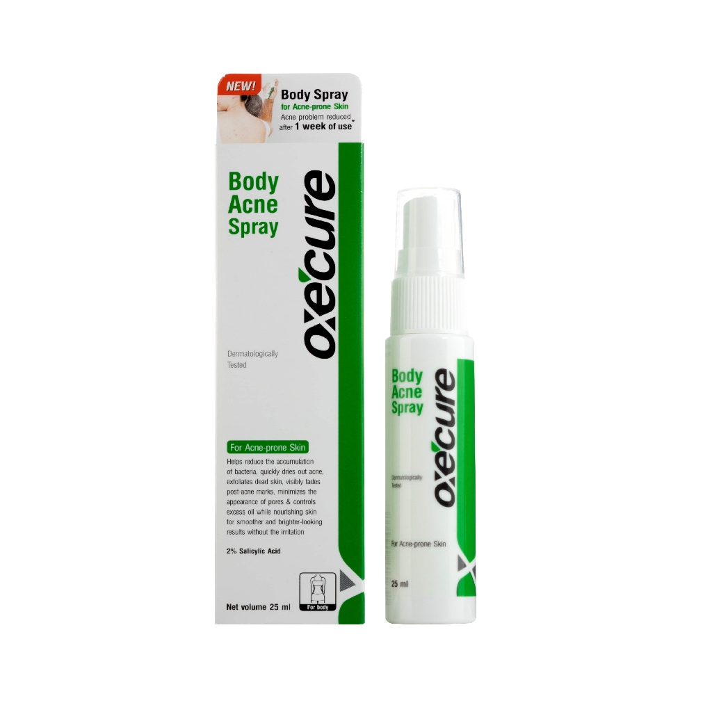 Oxecure Body Acne Spray 25ml Shopee Philippines