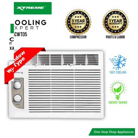 ON SALE!!! XTREME COOL Window Type Aircon 0.5HP (XACWT05) | Shopee ...