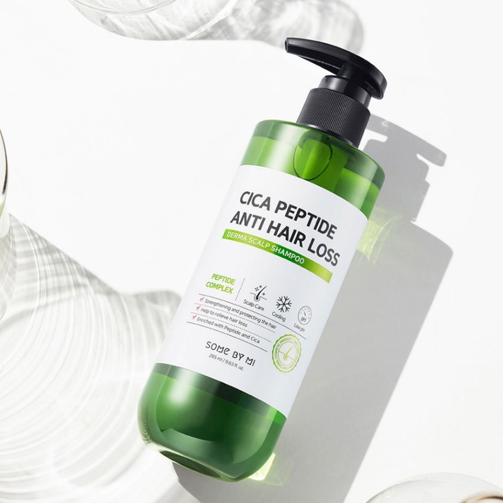 SOME BY MI Cica Peptide Anti Hair Loss Derma Scalp (Shampoo/Treatment ...
