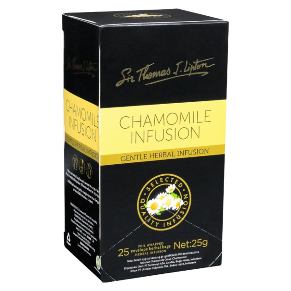 Sir Thomas J. Lipton Chamomile Infusion Tea 25 Teabags Shopee Philippines