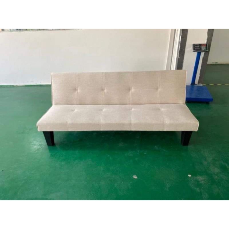 Folding fabric sofa, sofa bed. Perfect size for small spaces and