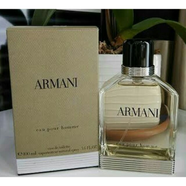 armani 100ml eau pour homme