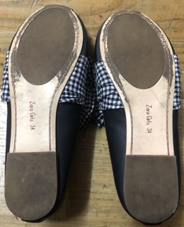  Zara  Girls Big Bow Flat Shoes  Size 34 Shopee  Philippines