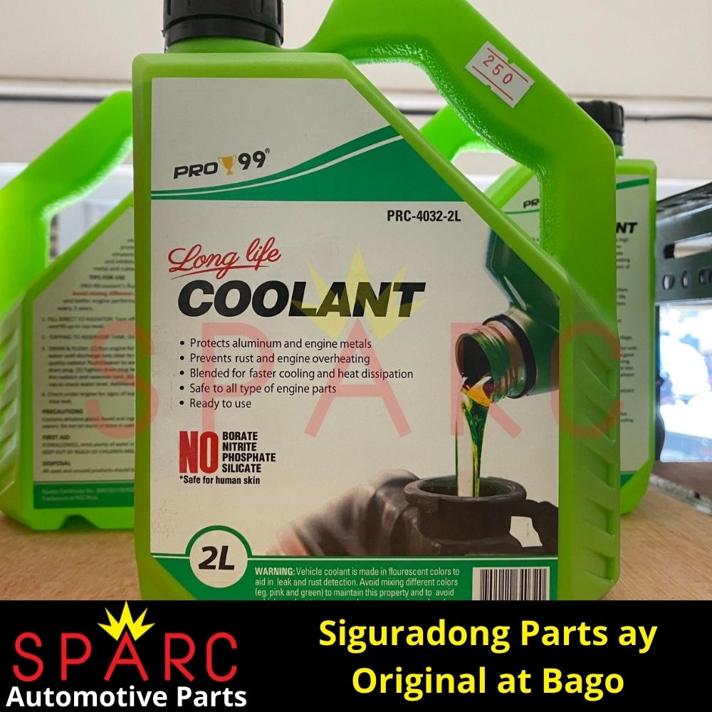 Pro99 Engine Coolant Green 2L Shopee Philippines