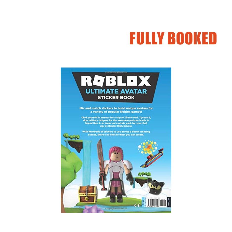Roblox Ultimate Avatar Sticker Book Paperback By Egmont Shopee Philippines - roblox ultimate avatar sticker book