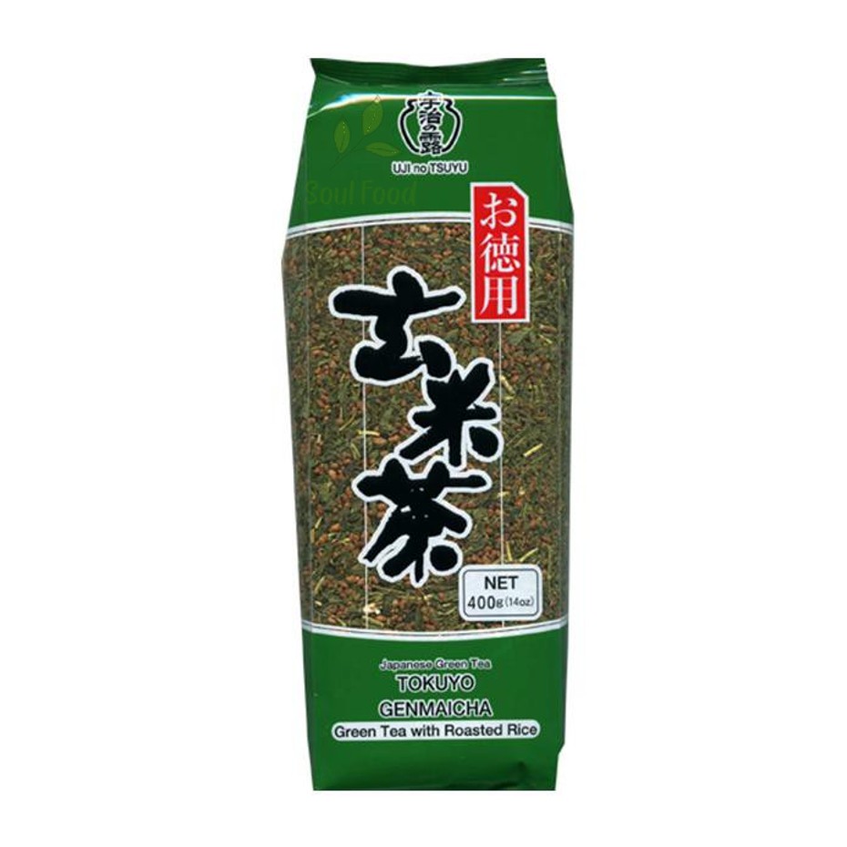 Tokuyo Genmaicha (Japanese Green Tea with Roasted Rice) 400g Shopee