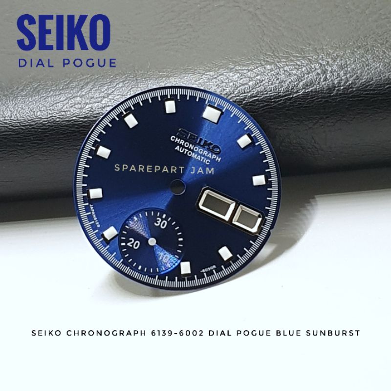 Seiko Pogue Pepsi 6139-6002 Dial Blue Glossy Sunburst Super Lume | Shopee  Philippines